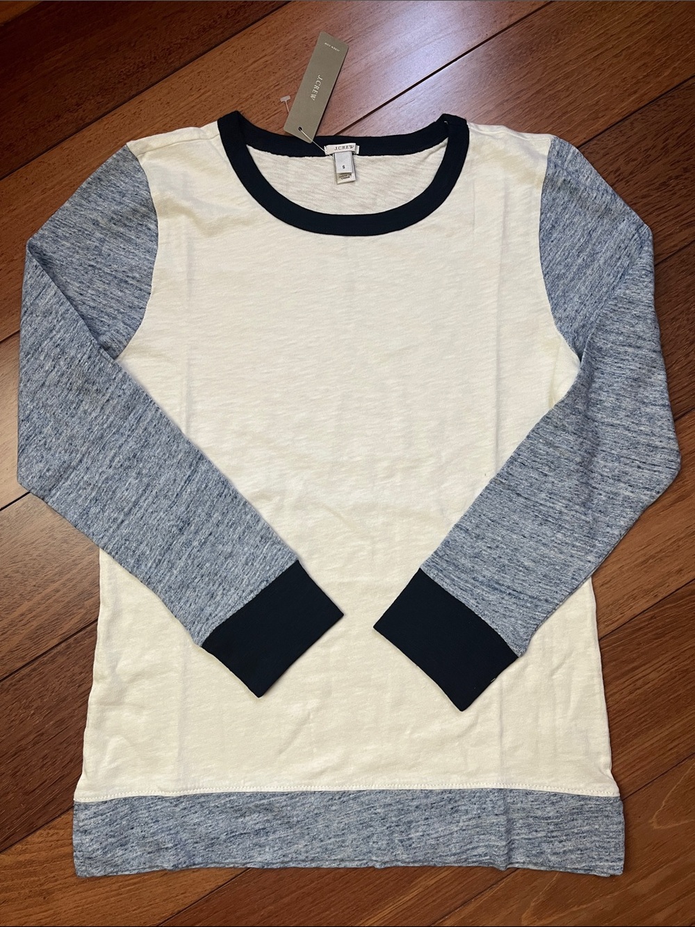 NWT J . Crew Baseball Tee